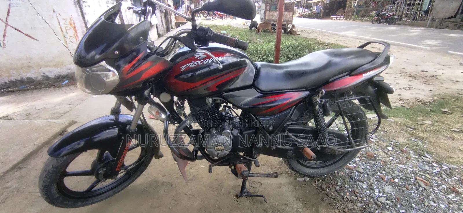 Bajaj Discover 125 2015 Black