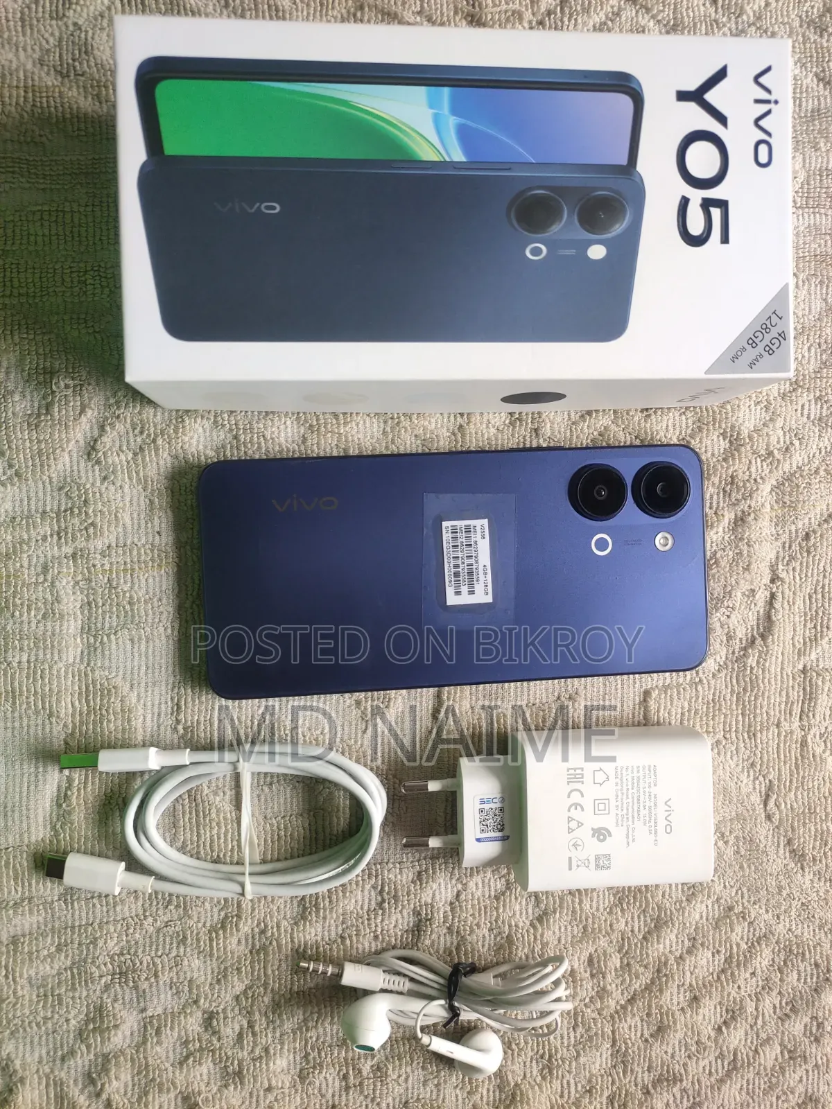 Vivo Y05 128 GB Blue