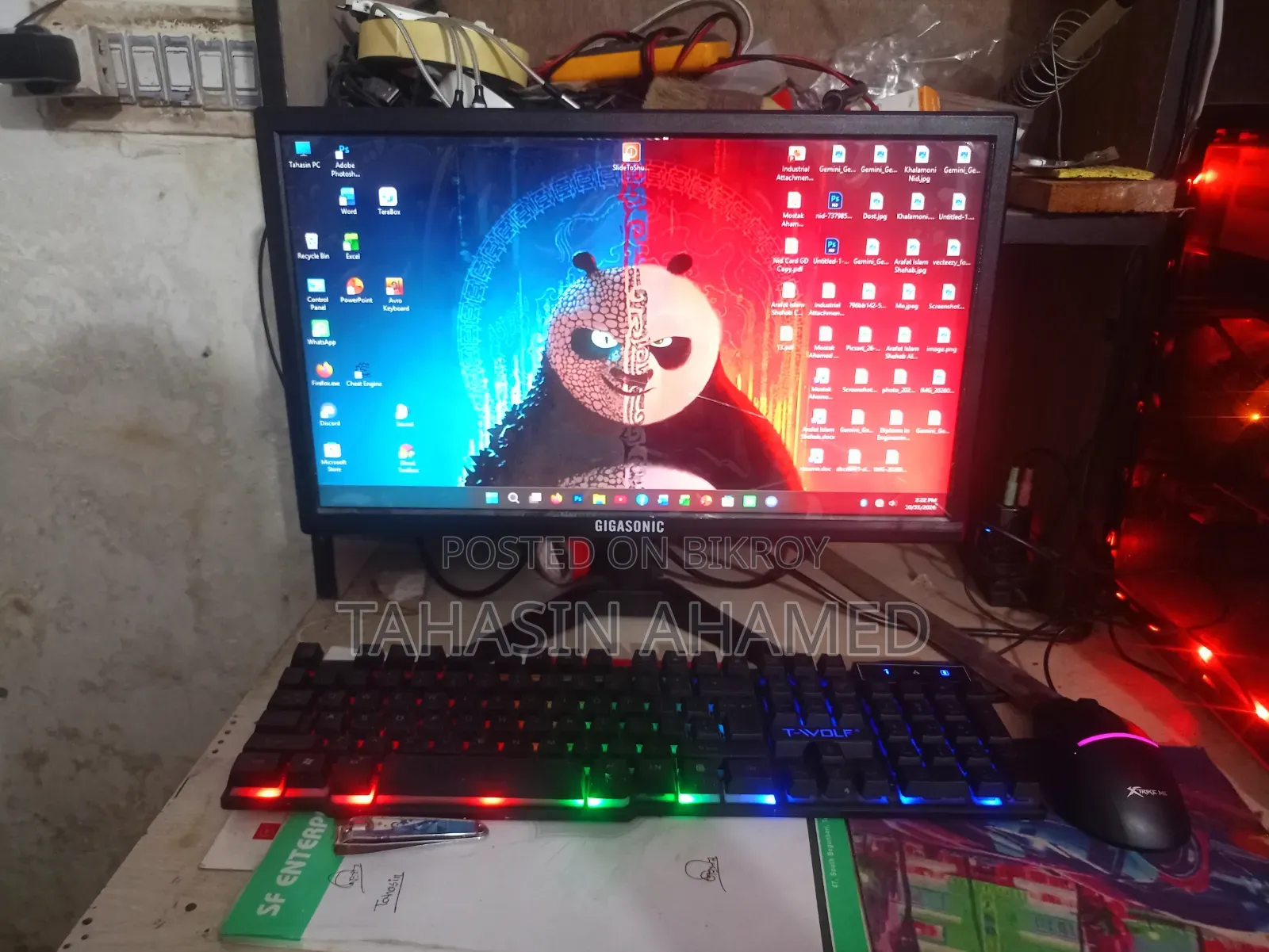 Desktop Computer 16GB Intel SSD 256GB