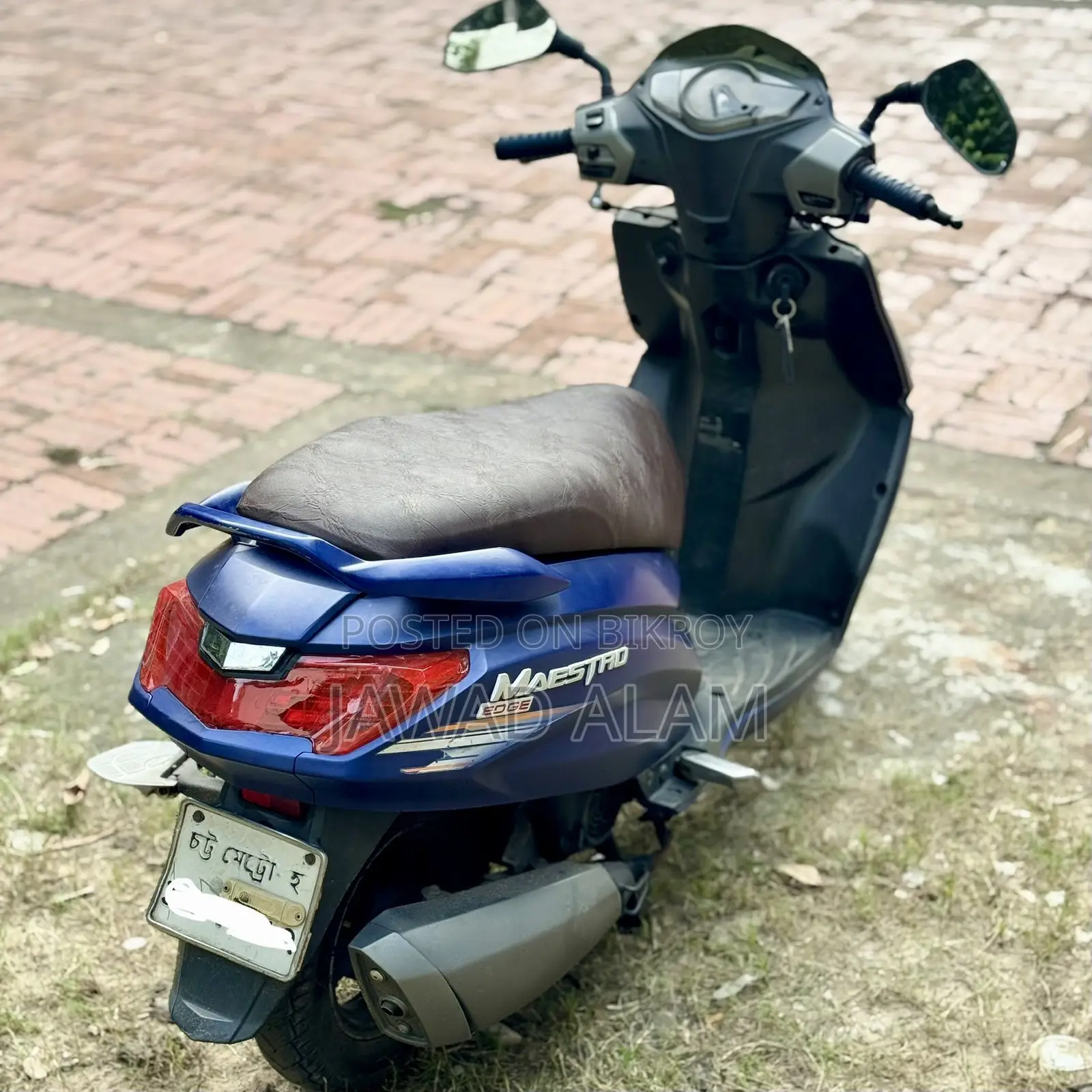 Hero Maestro Edge 110 2019 Blue