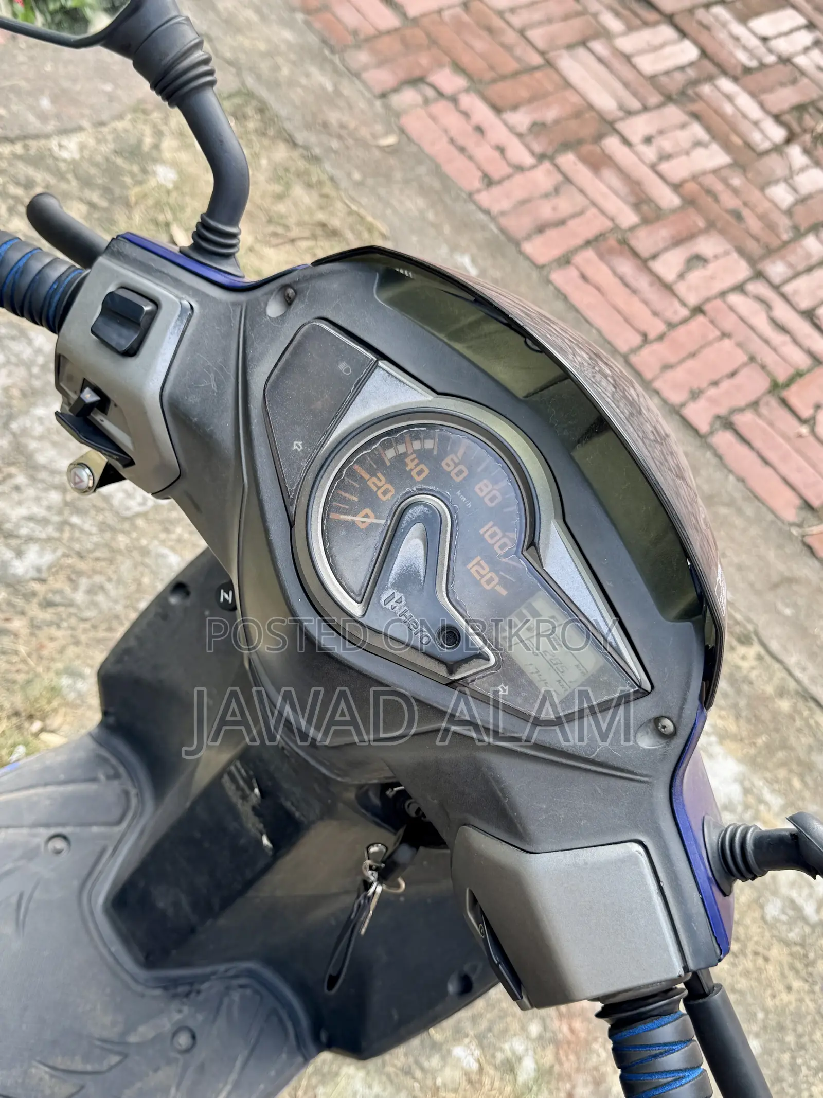Hero Maestro Edge 110 2019 Blue