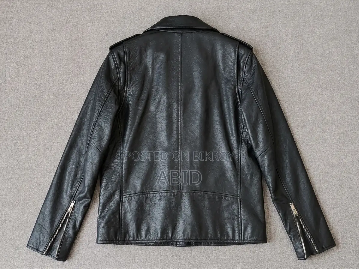 Premium Quality Genuine Leather Jacket (Size M) - Like New!