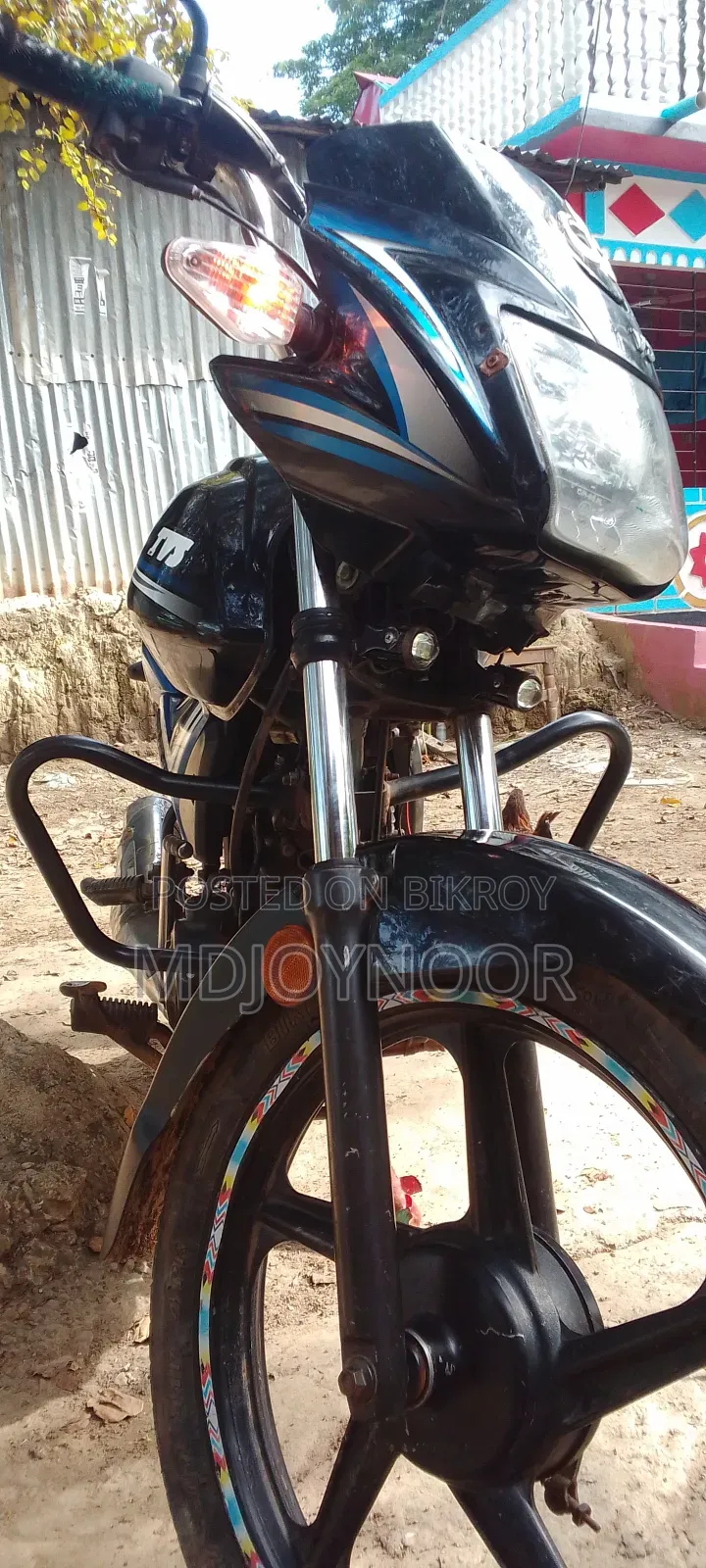 TVS Metro Plus 2022 Blue