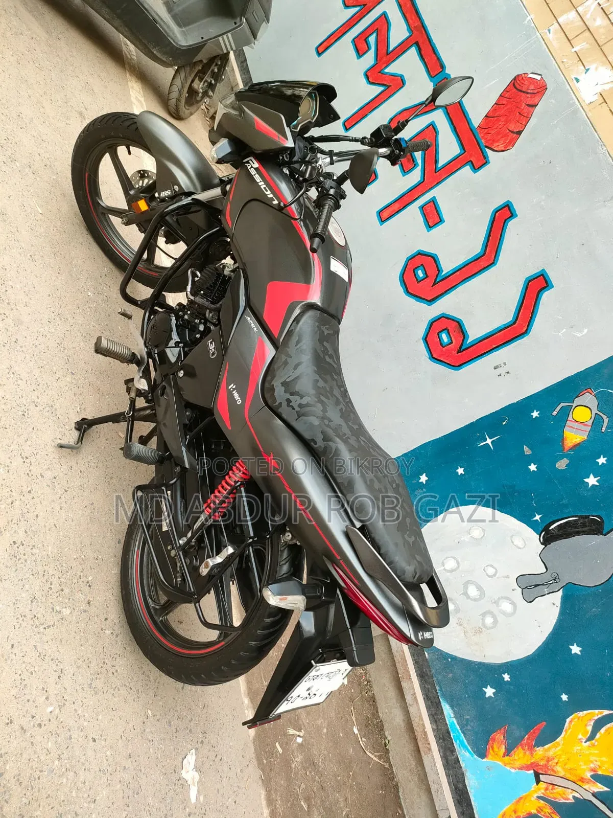 হিরো প্যাশন প্রো ২০২৫ ব্ল্যাক