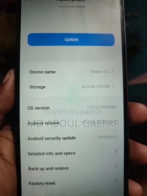 Xiaomi Redmi 13C 256 GB Blue
