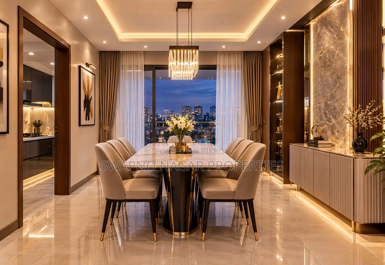 3-Bedroom Apartment in Swapno Nir-2, Basundhara for sale