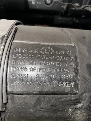 LPG Cylinder for Car 60L Full Set