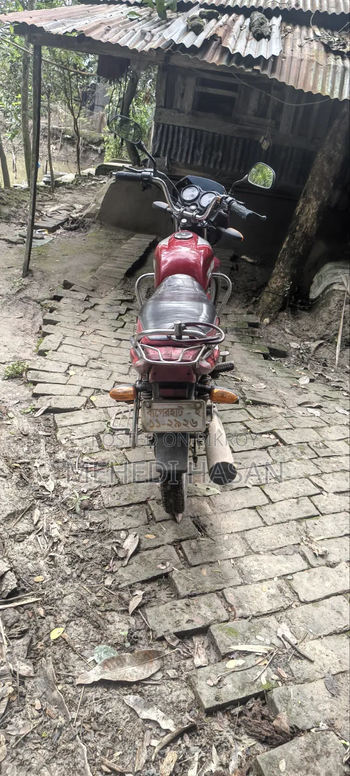 Bajaj CT 100 2007 Red