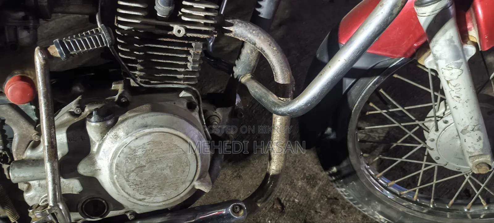 Bajaj CT 100 2007 Red