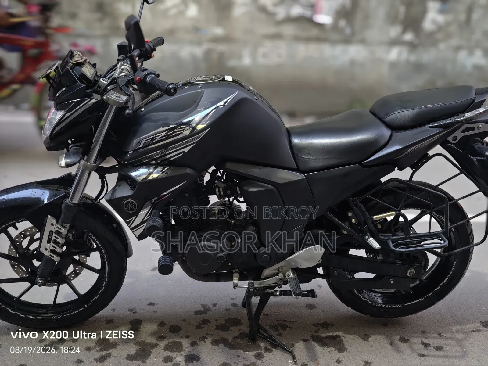 Yamaha FZS V2 2022 Black
