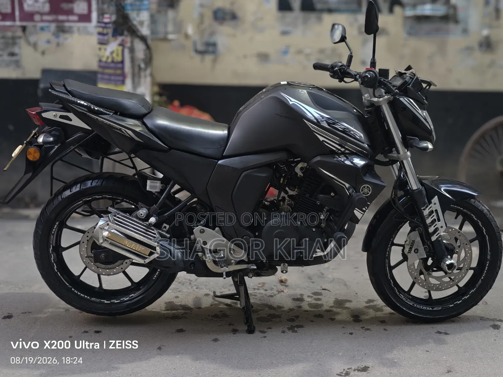Yamaha FZS V2 2022 Black