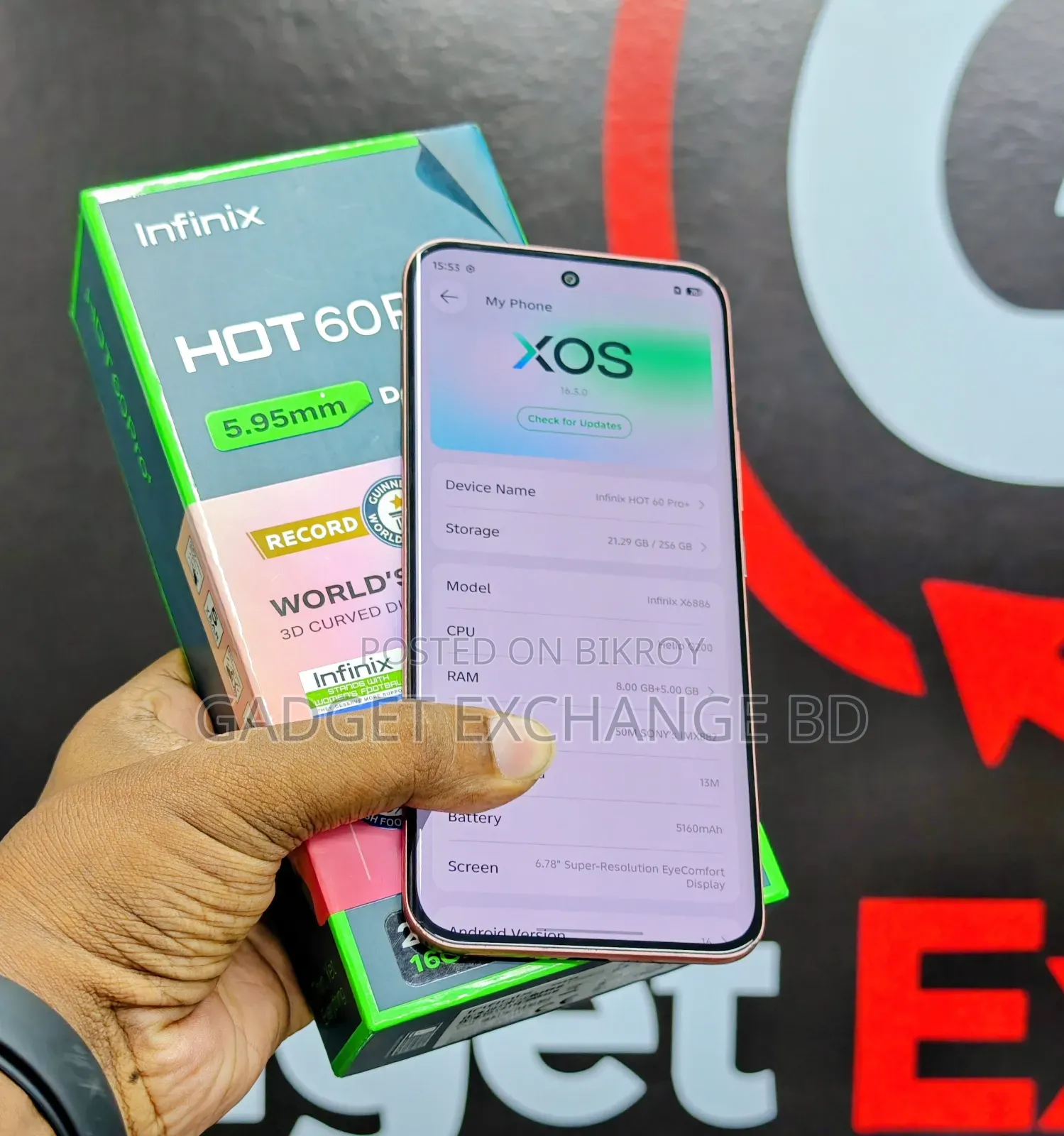 Infinix Hot 60 Pro+ 256 GB