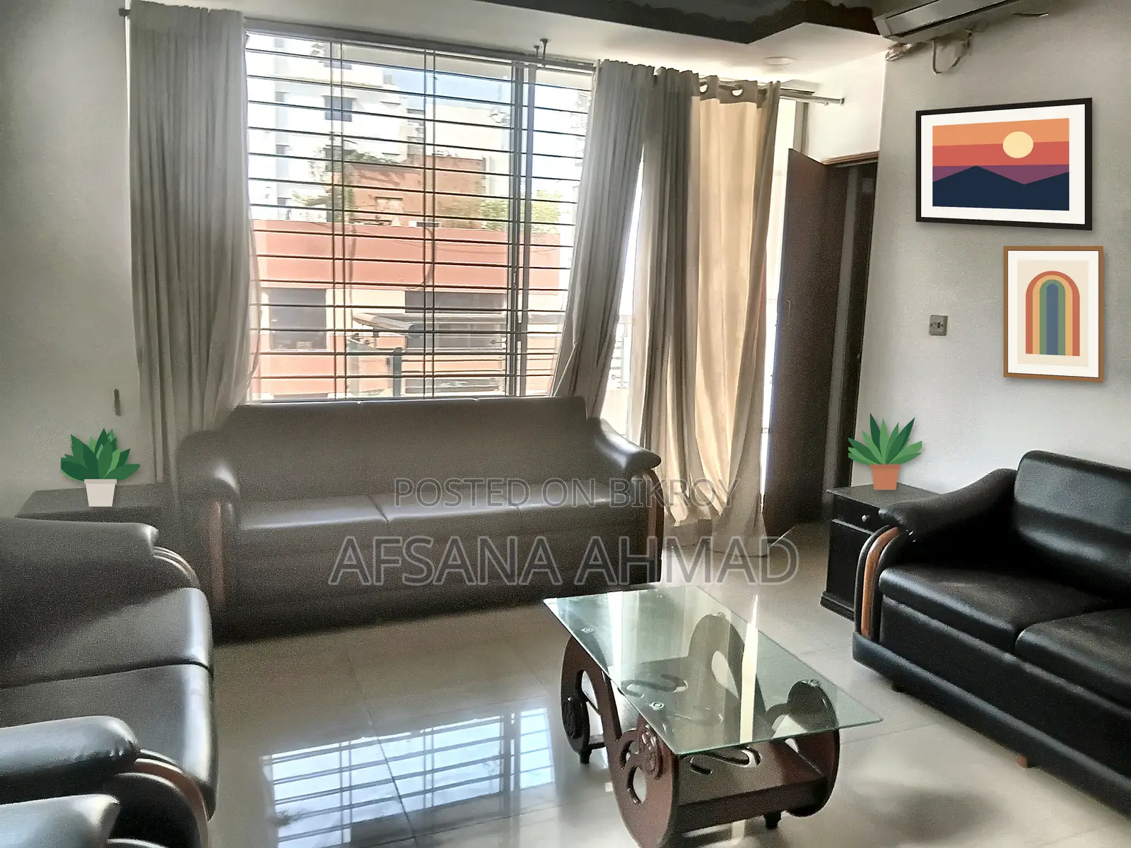 Furnished 4-bedroom Apartment in Baridhara for rent