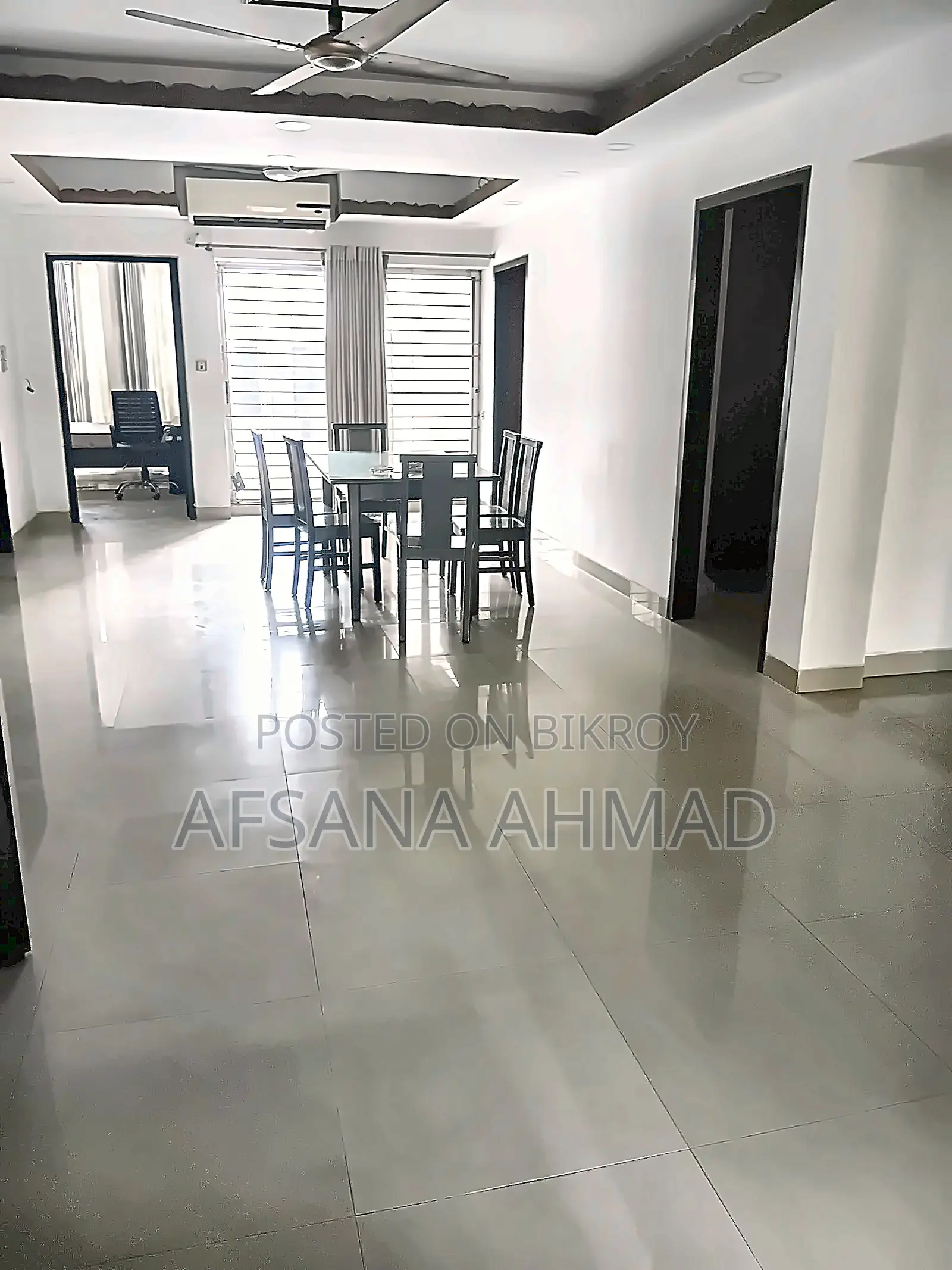 Furnished 4-bedroom Apartment in Baridhara for rent