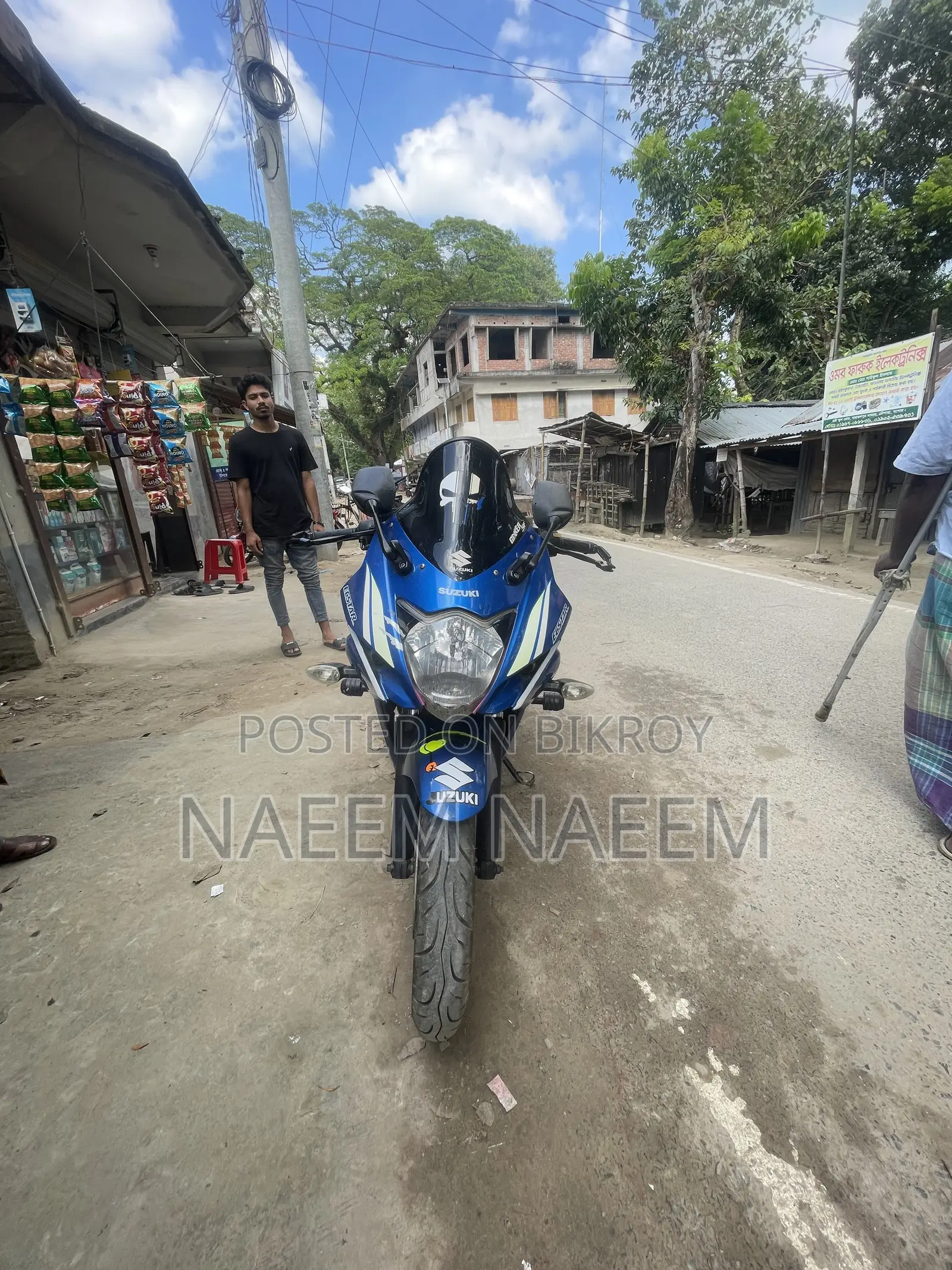 Suzuki Gixxer SF 2026 Blue