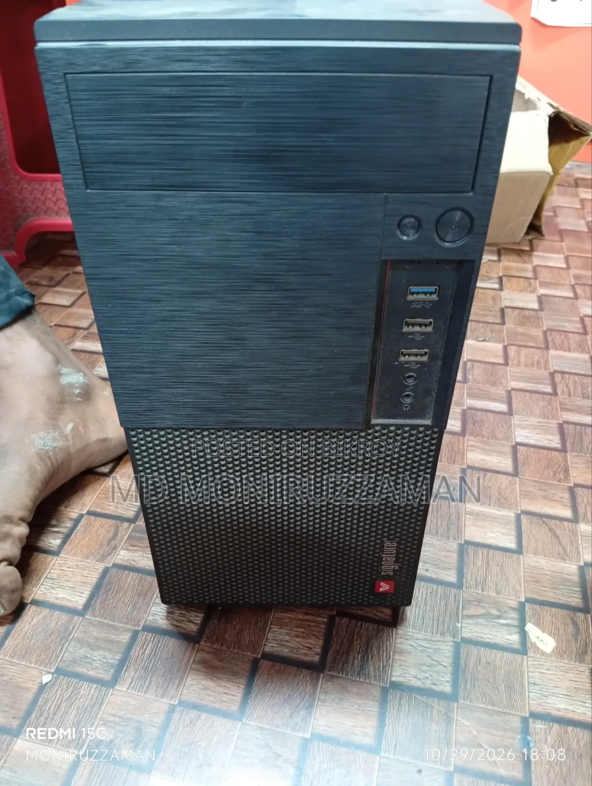 Desktop Computer Asus 8GB Intel Core i5 SSD 256GB