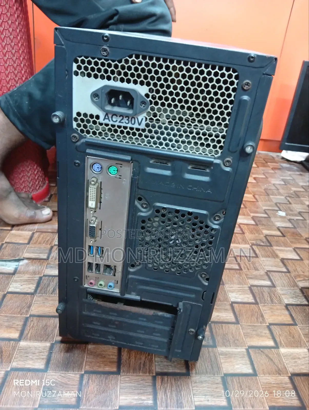 Desktop Computer Asus 8GB Intel Core i5 SSD 256GB