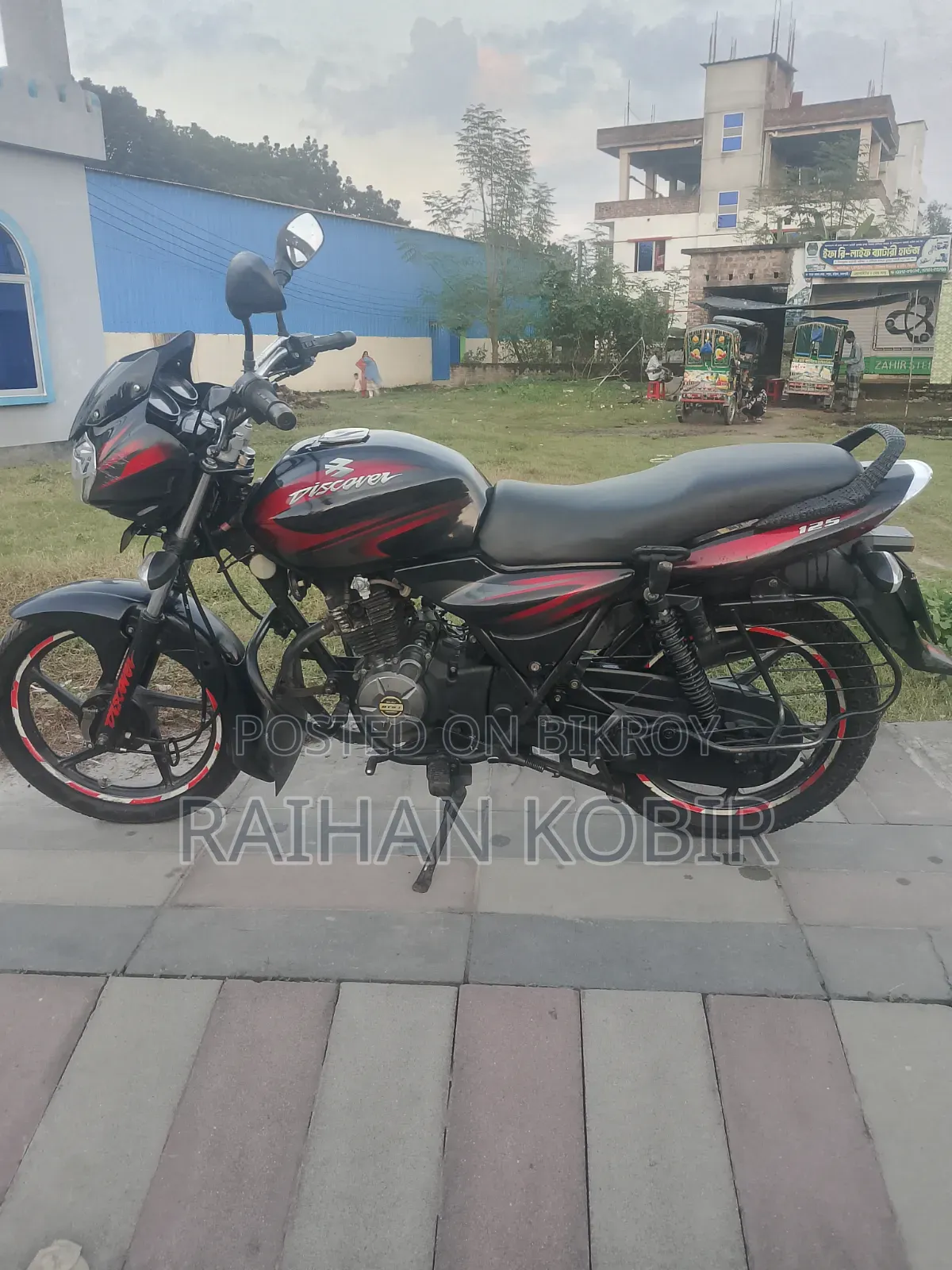 Bajaj Discover 125 2017 Red