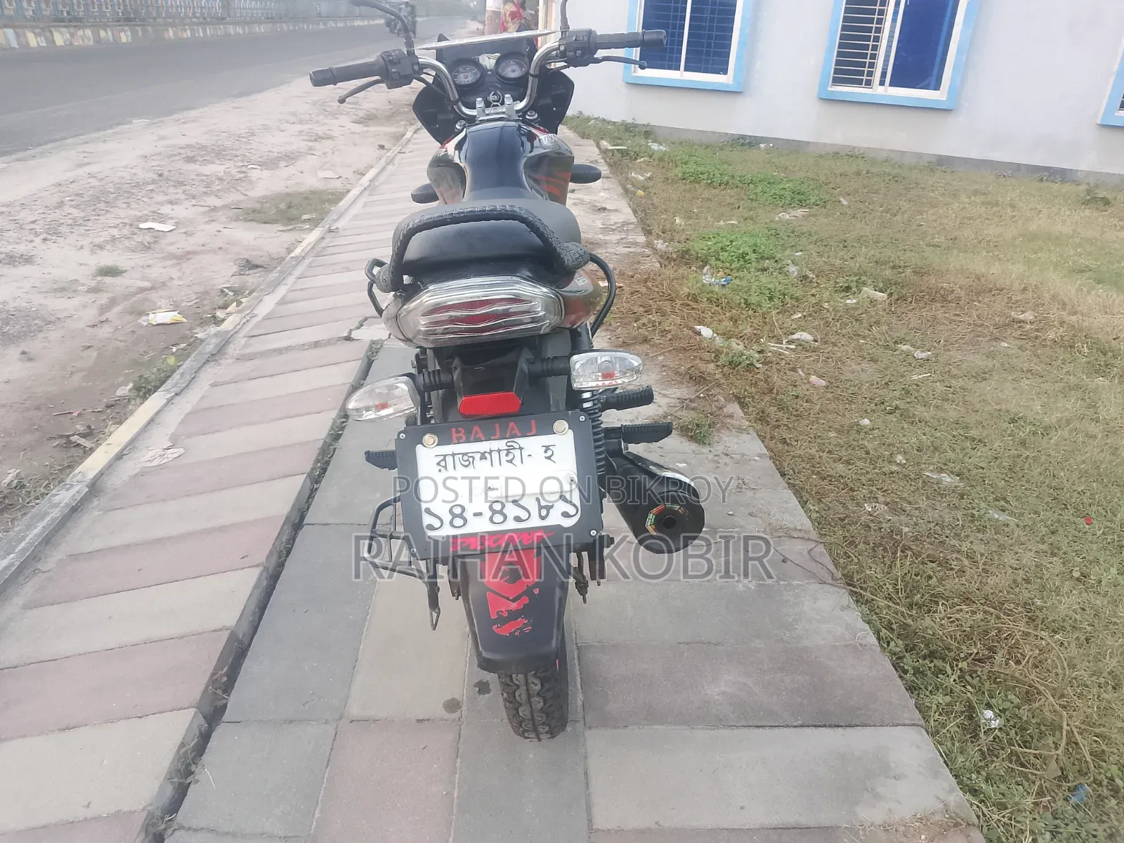Bajaj Discover 125 2017 Red