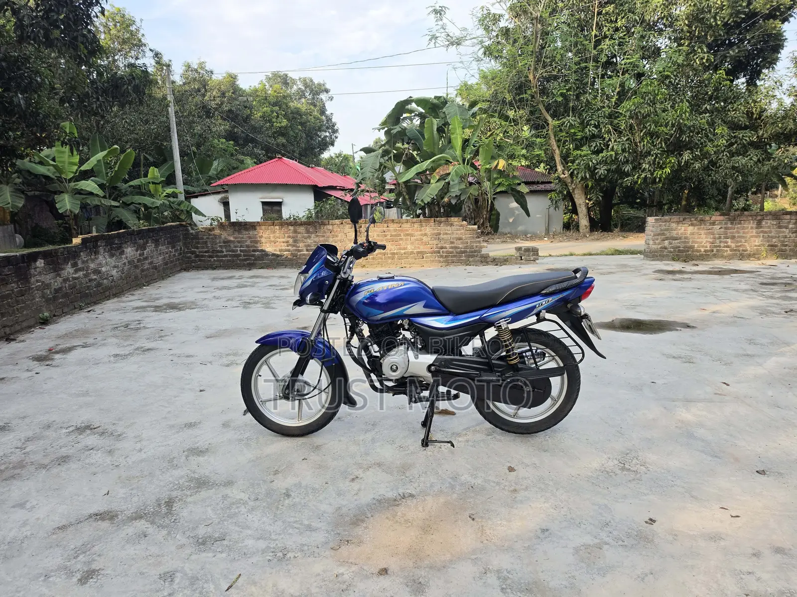 Bajaj Platina 100 2020 Blue