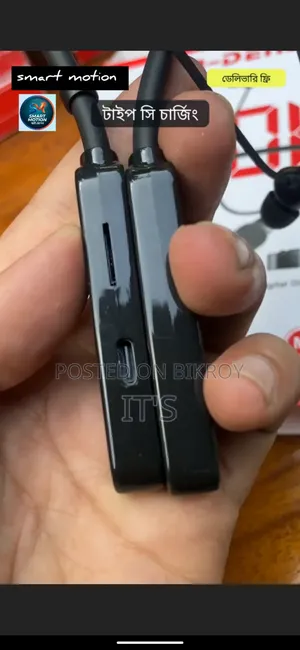 ভেন-ডেন্স ব্লিঙ্গ ওয়্যারলেস নেকব্যান্ড ইয়ারফোন ডিজিটাল ডিসপ্লে এবং ভয়েস চেঞ্জার