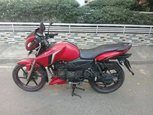টিভিএস আপাচে আরটিআর ১৬০ টুভি রিফ্রেশ এক্স-কানেক্ট ২০১৮ লাল