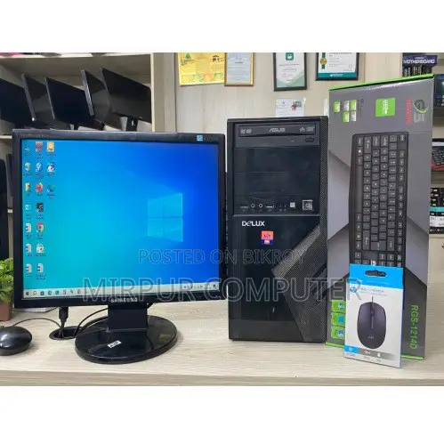 New Desktop Computer Asus 8GB Intel Core i3 SSD 128GB