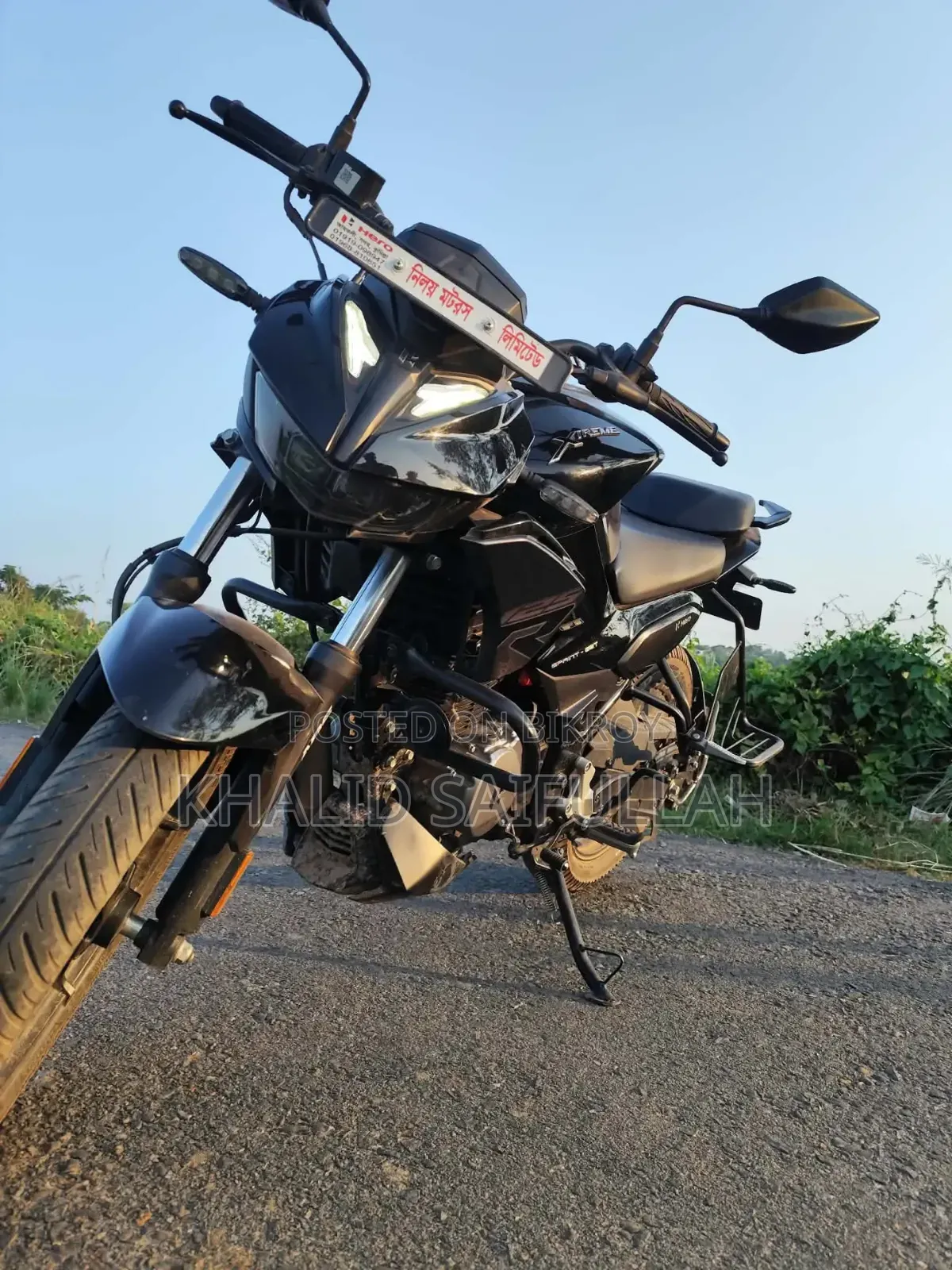 Hero Xtreme 125R 2025 Black