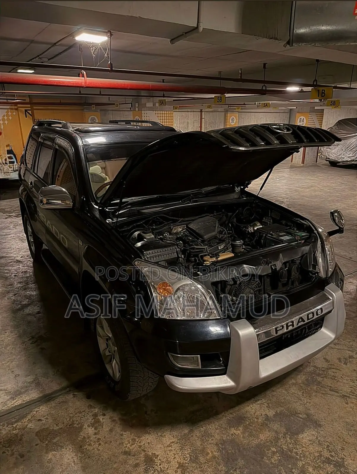 Toyota Land Cruiser Prado 2004 Black