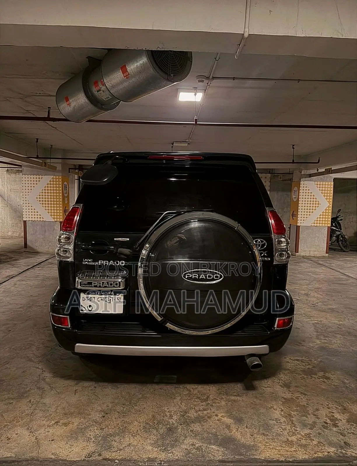 Toyota Land Cruiser Prado 2004 Black