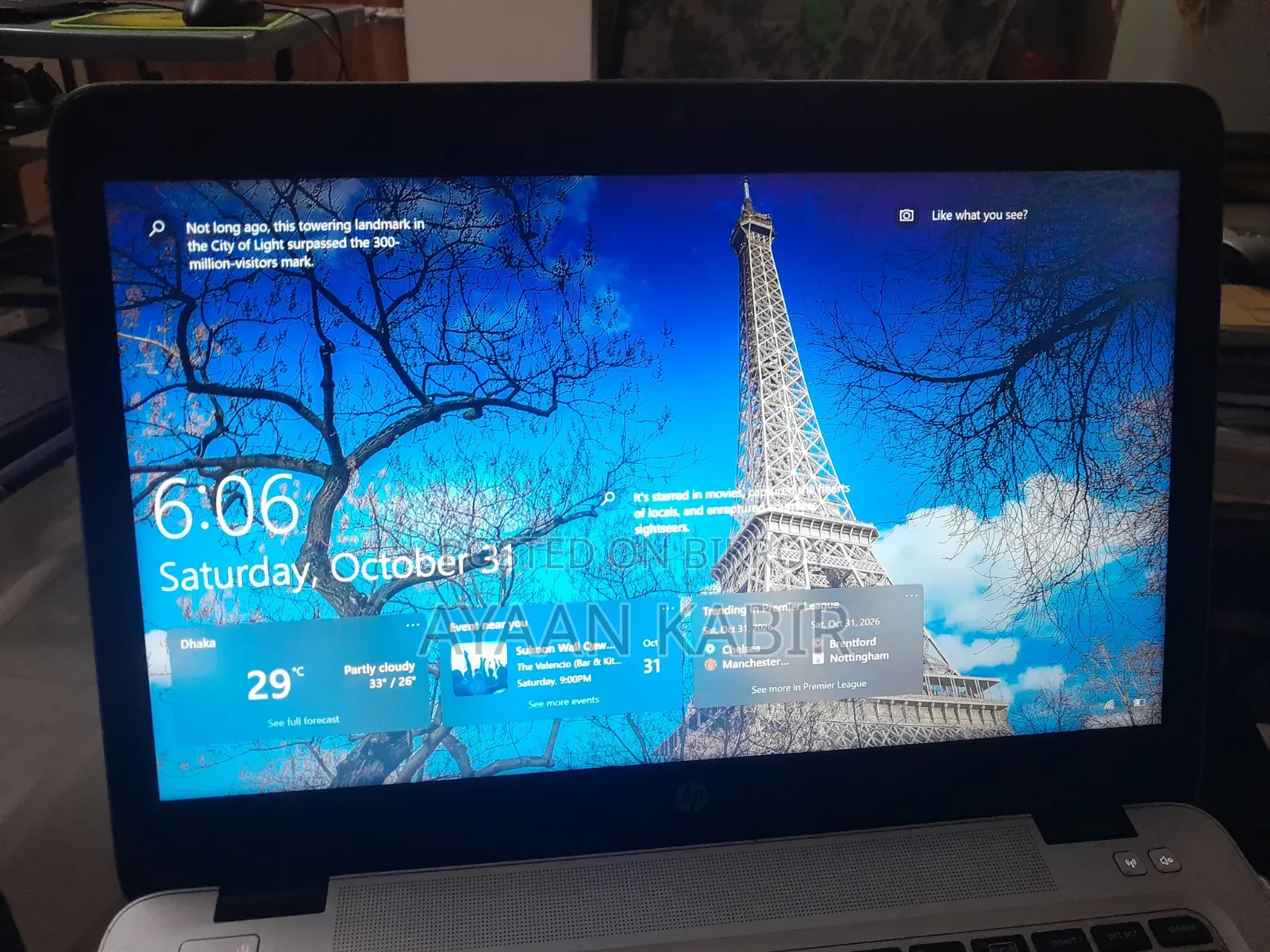 Laptop HP EliteBook 840 G4 8GB Intel Core i5 SSD 256GB