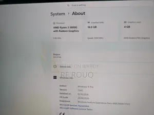 New Desktop Computer MSI 16GB AMD Ryzen 5 SSD 256GB