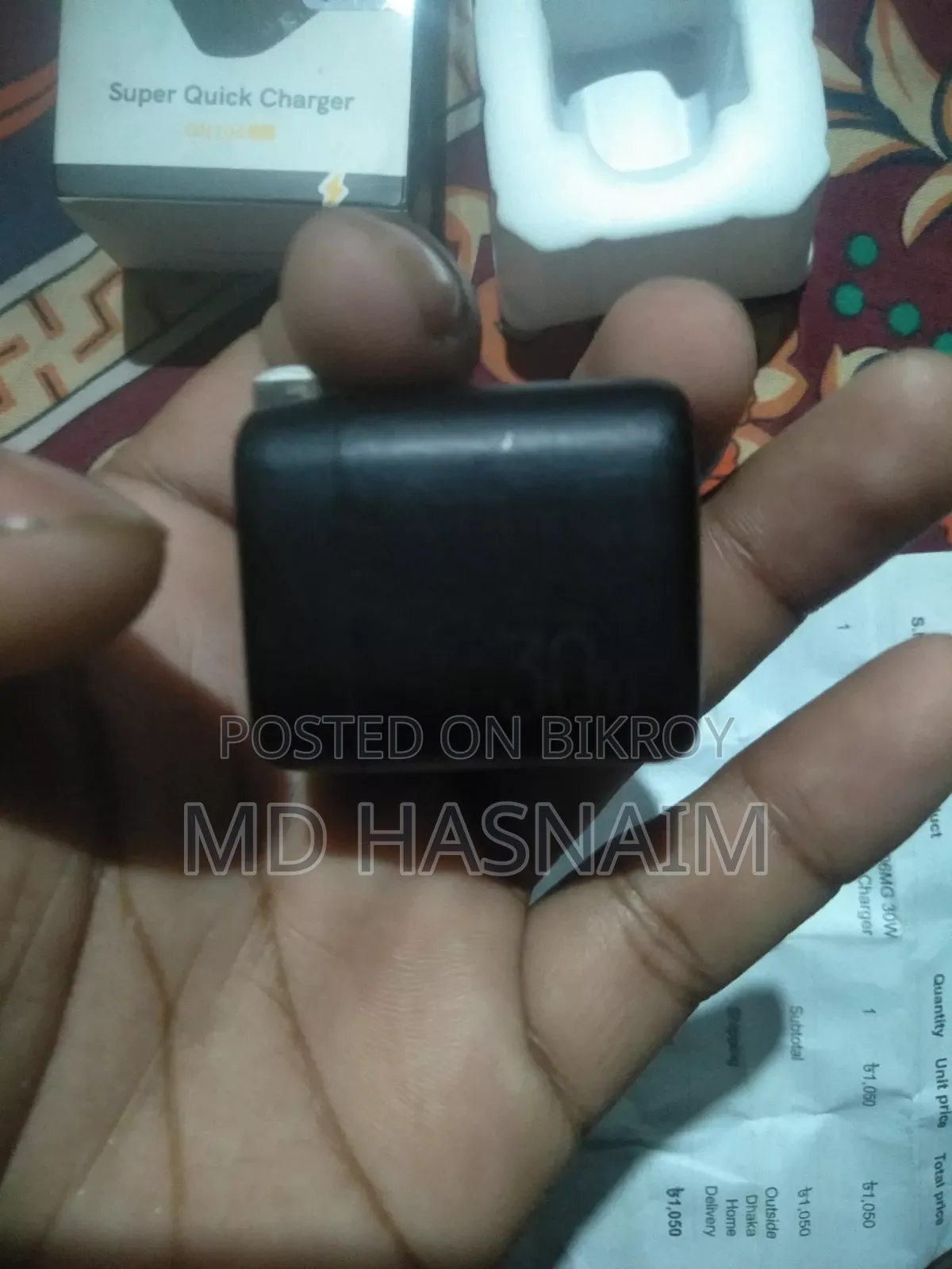 QCY 30W Super Quick Charger