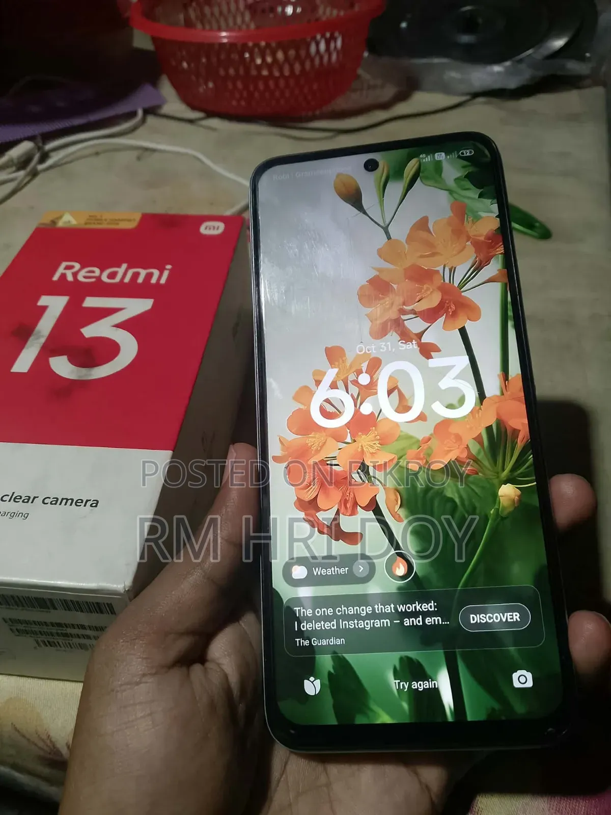 Xiaomi Redmi Note 13 128 GB Silver