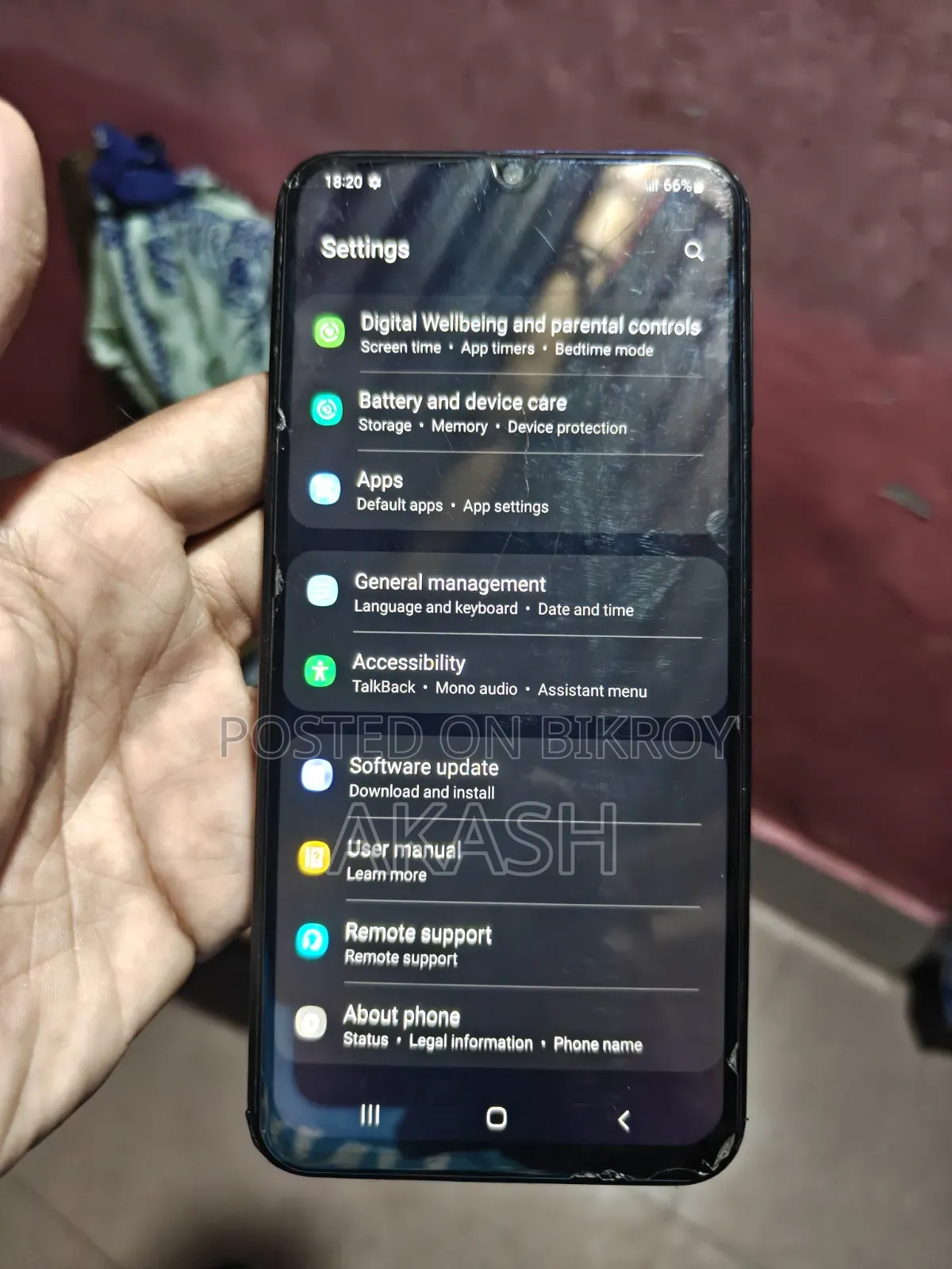 Samsung Galaxy M21 64 GB Blue