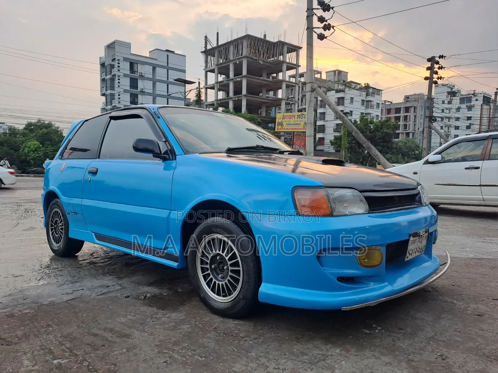 Toyota Starlet 1991 Blue