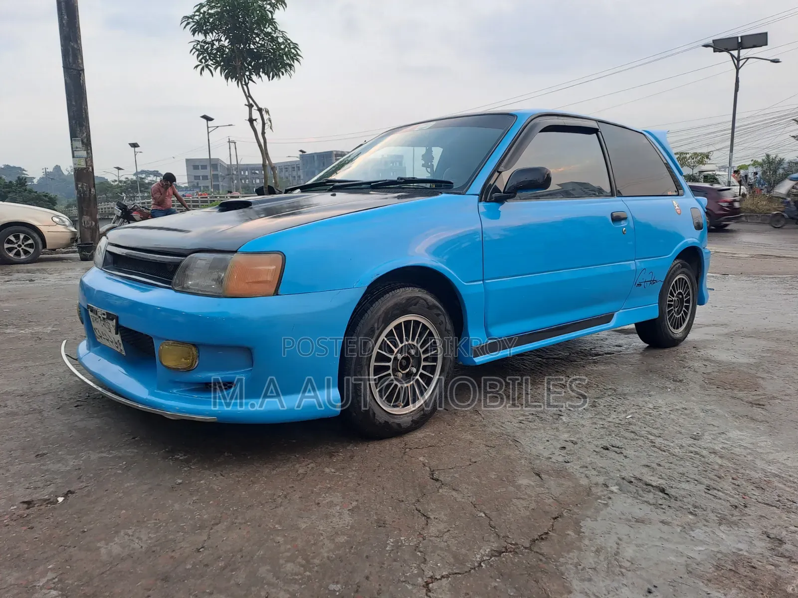 Toyota Starlet 1991 Blue