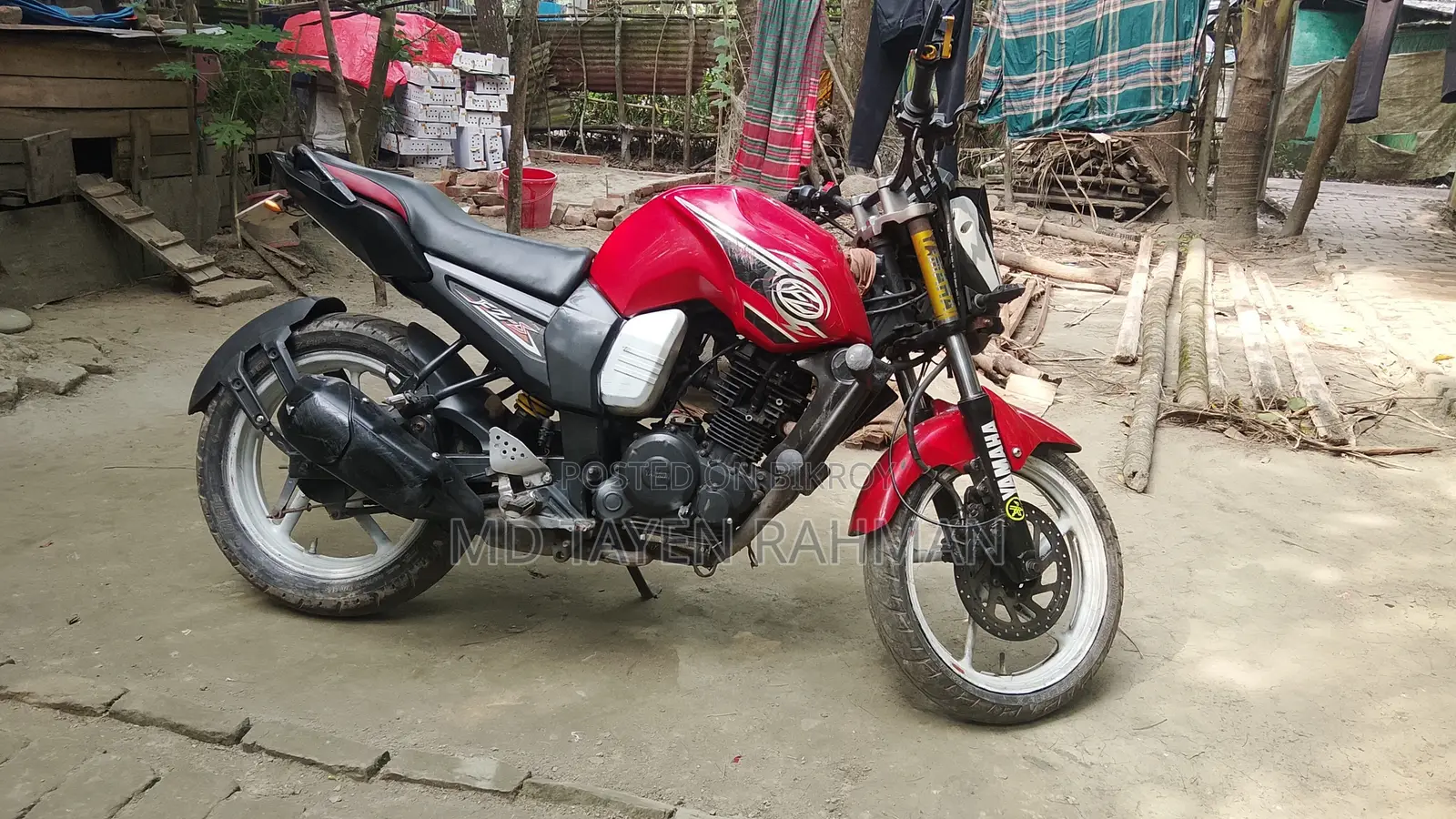 Yamaha FZ 2018 Red