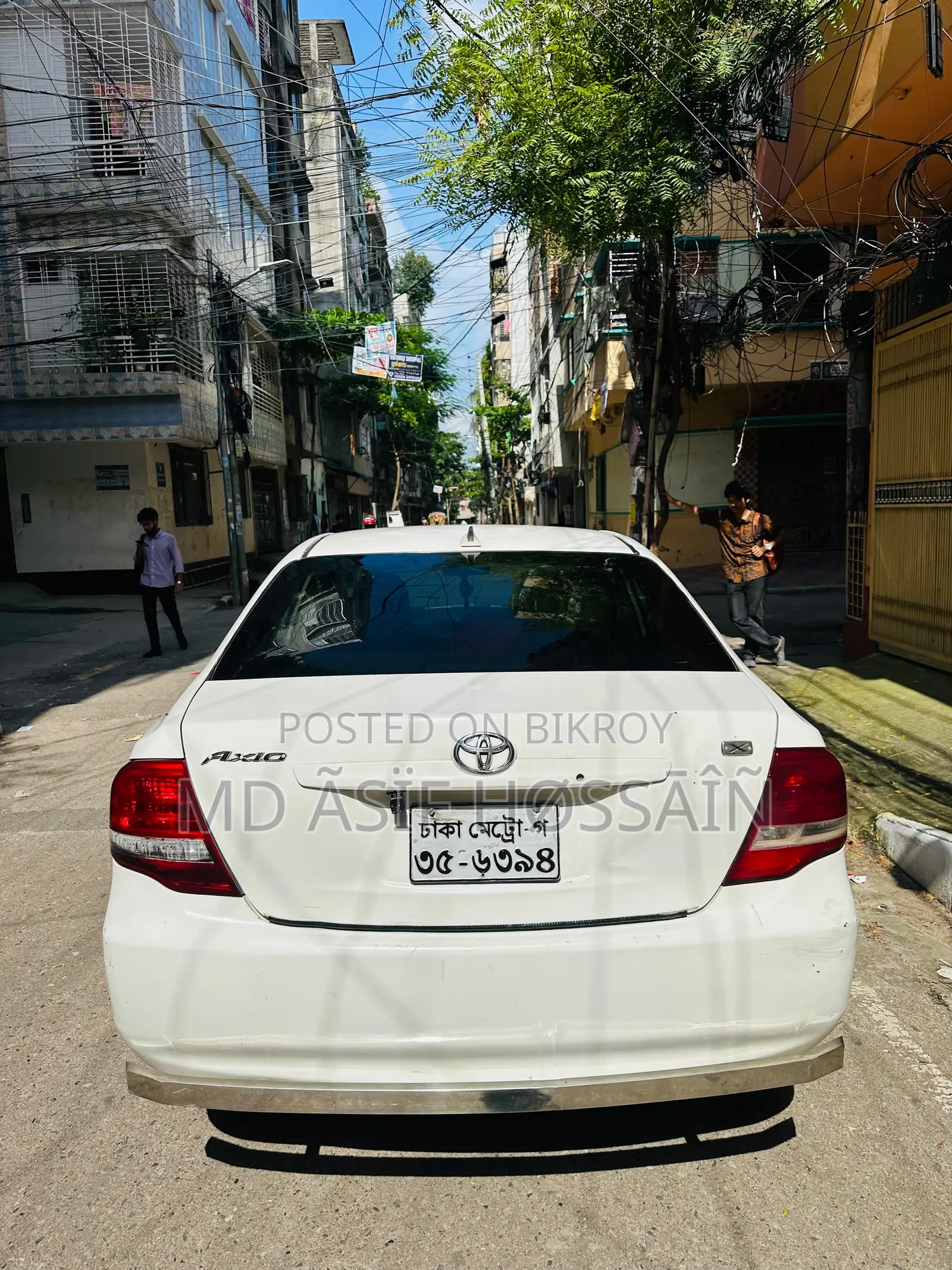 Toyota Axio 1.5 X Two-Wheel Drive 2008 White