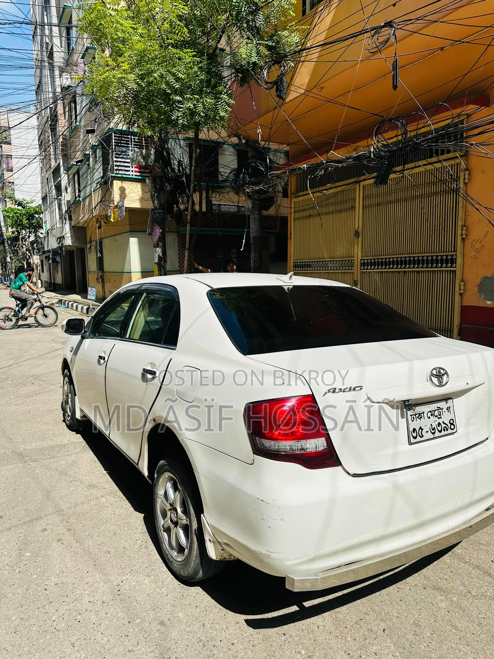 Toyota Axio 1.5 X Two-Wheel Drive 2008 White