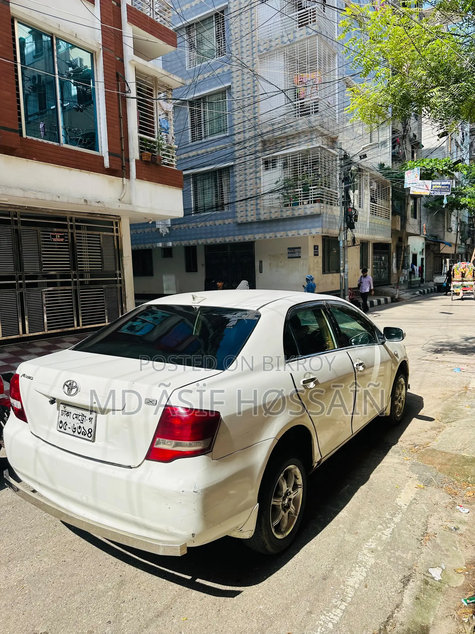 Toyota Axio 1.5 X Two-Wheel Drive 2008 White