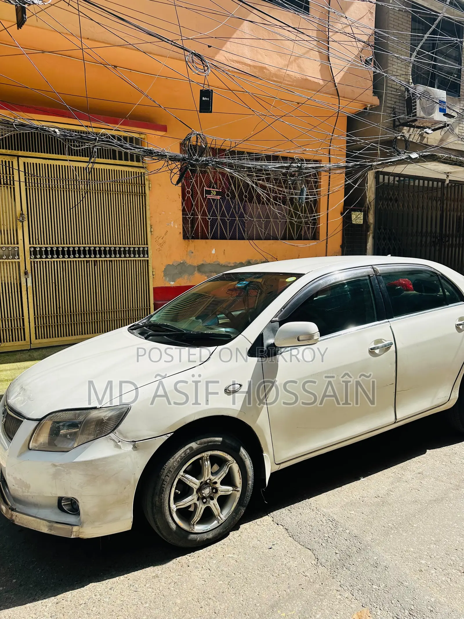 Toyota Axio 1.5 X Two-Wheel Drive 2008 White