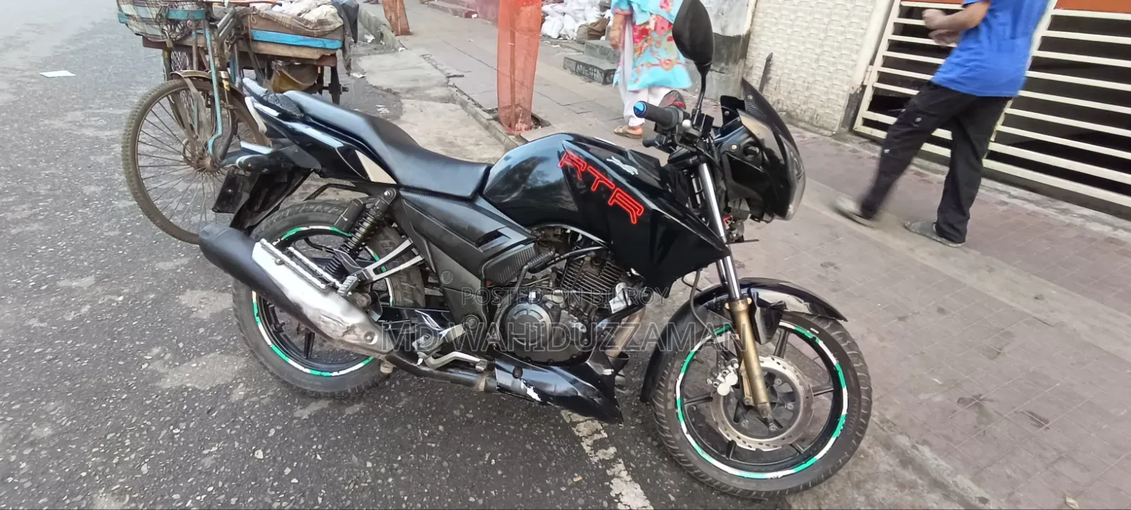 টিভিএস আপাচে আরটিআর ১৬০ টুভি ২০২০ ব্ল্যাক