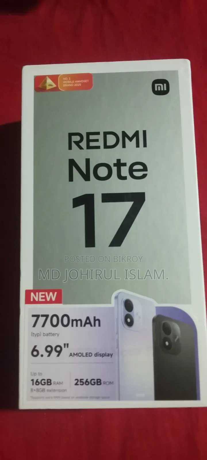 Xiaomi Redmi Note 17 4G 256 GB