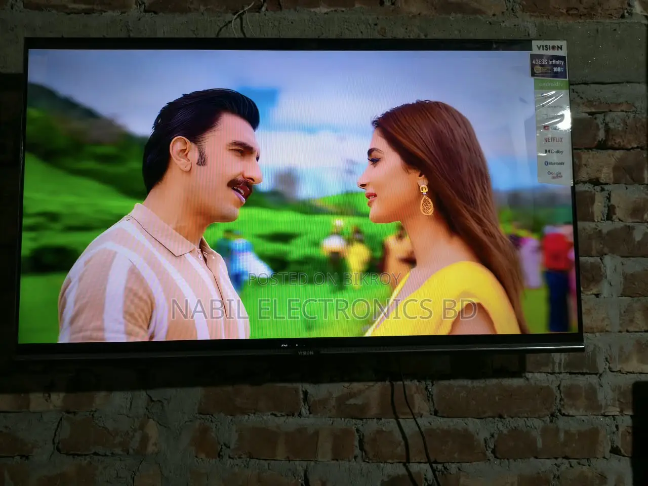 Vision 43" Fresh Voice Control Led TV