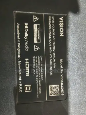 Vision 43" Fresh Voice Control Led TV