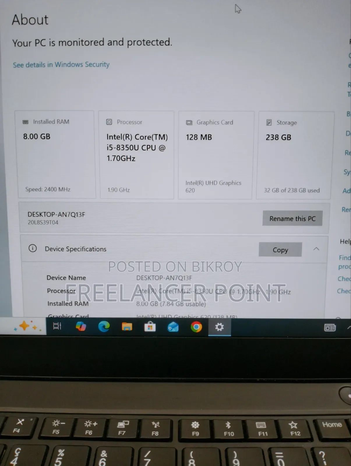 Laptop Lenovo ThinkPad T480s 8GB Intel Core i5 SSD 256GB