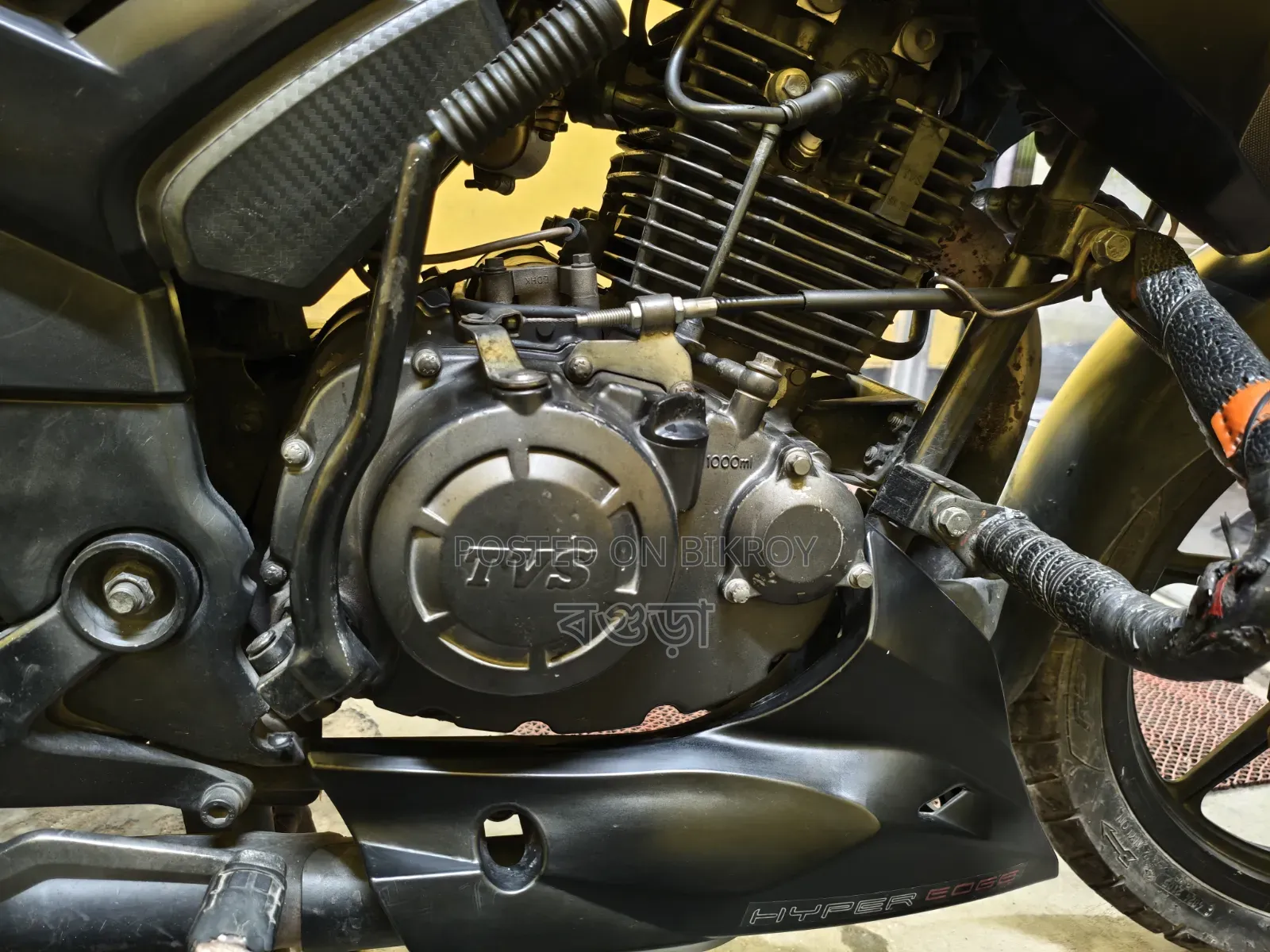 TVS Apache RTR 160 2V 2017 Black