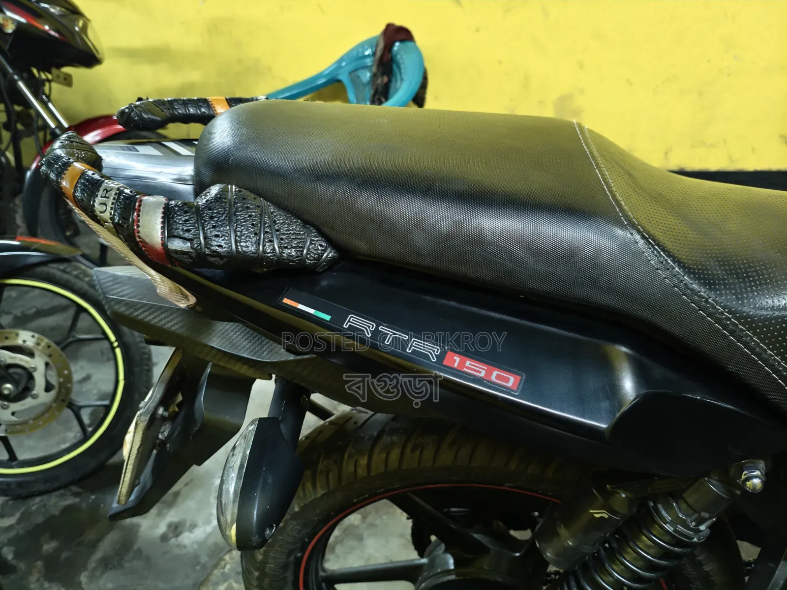 TVS Apache RTR 160 2V 2017 Black