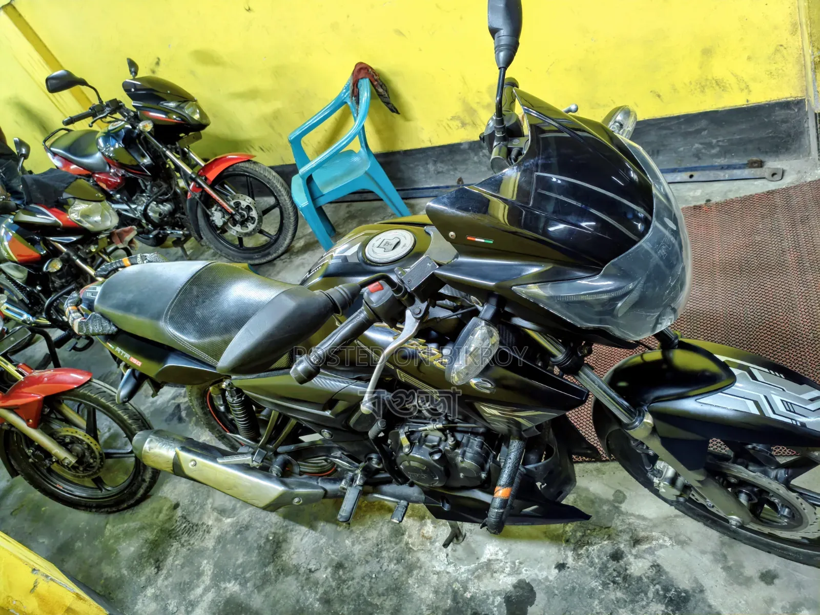 TVS Apache RTR 160 2V 2017 Black